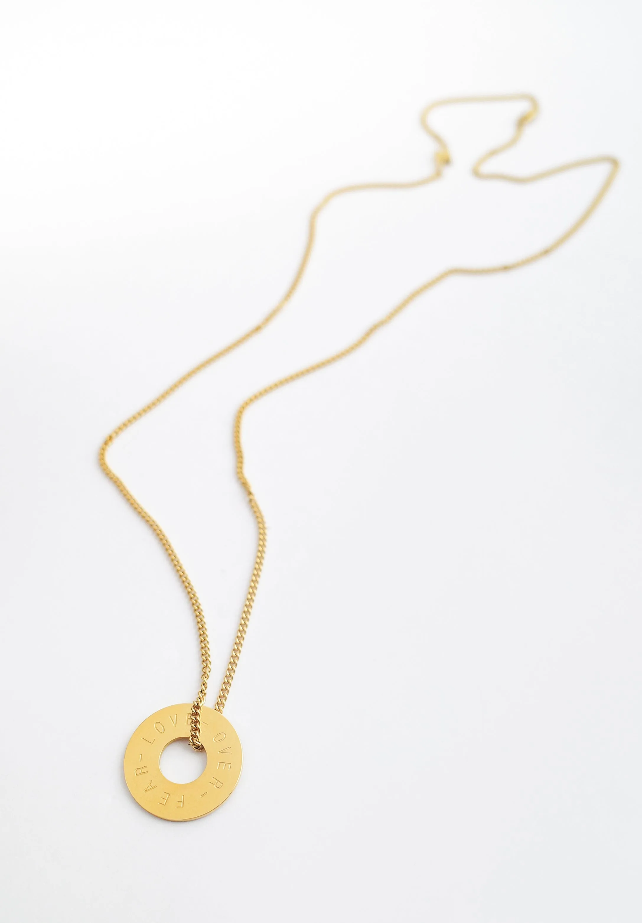 Gold Mantra Necklace sold by Seek Discomfort