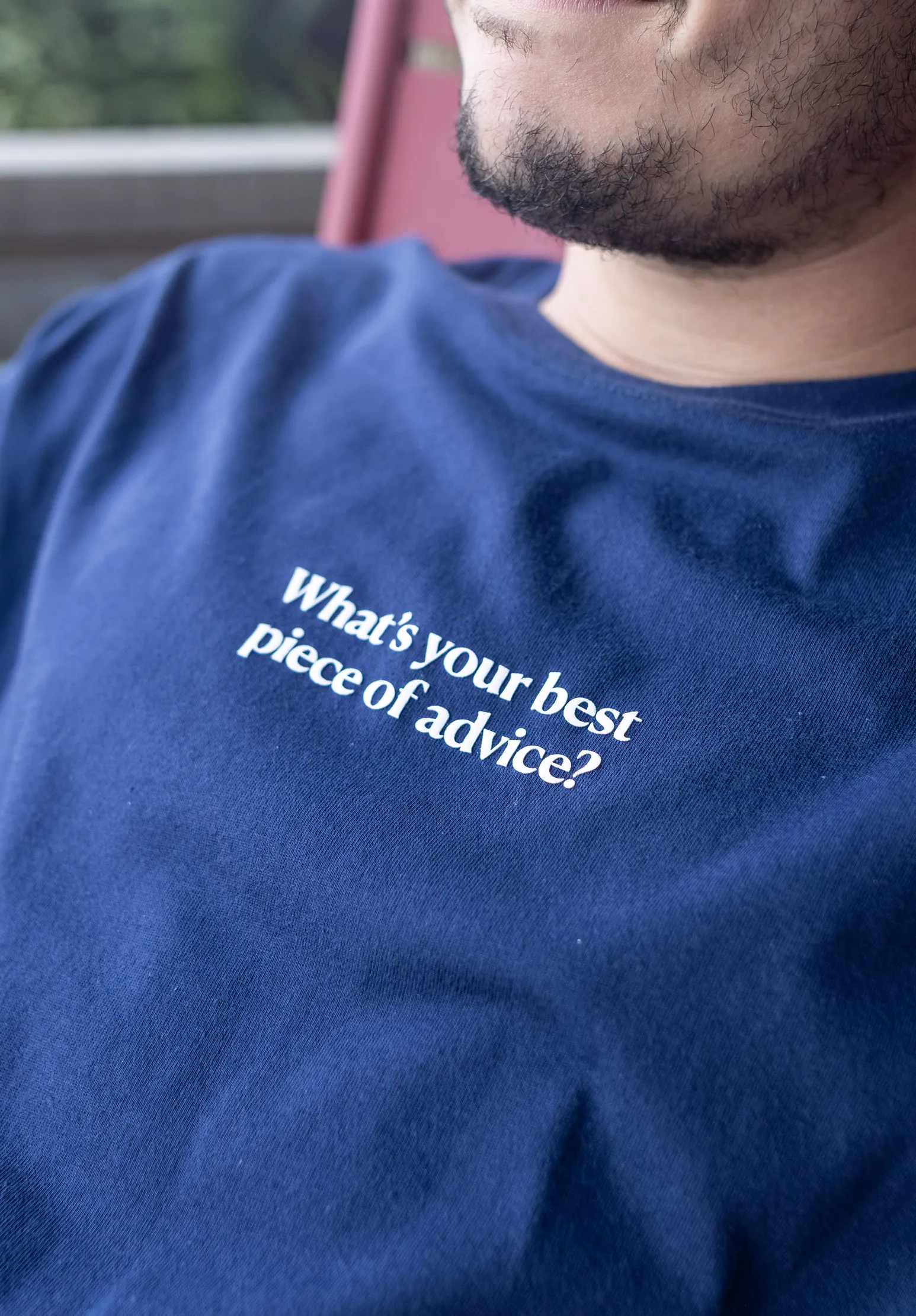 Best piece of advice Tee sold by Seek Discomfort product image thumbnail 4