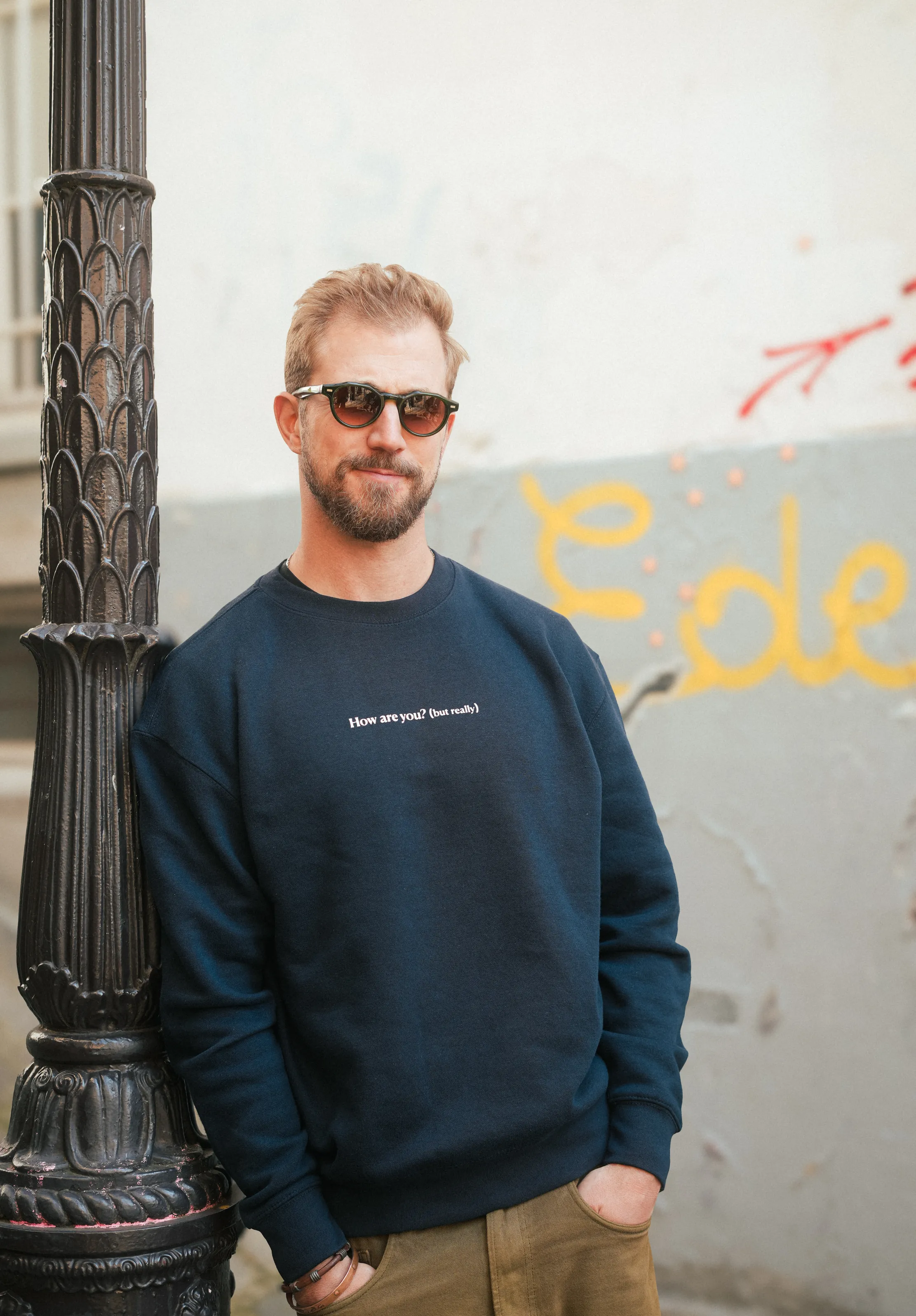 How are you? (but really) Crew sold by Seek Discomfort product image thumbnail 2