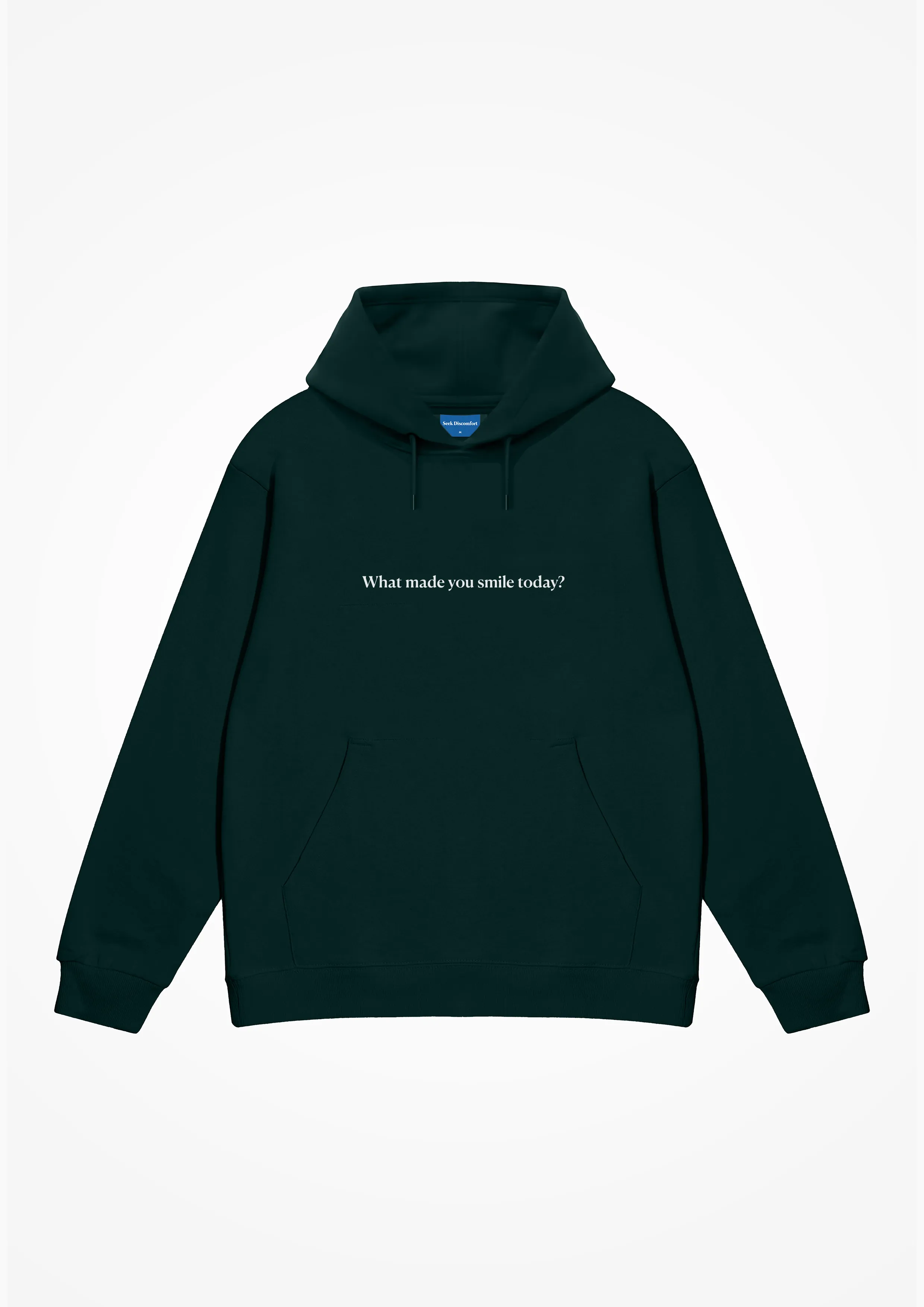 What made you smile today Hoodie sold by Seek Discomfort