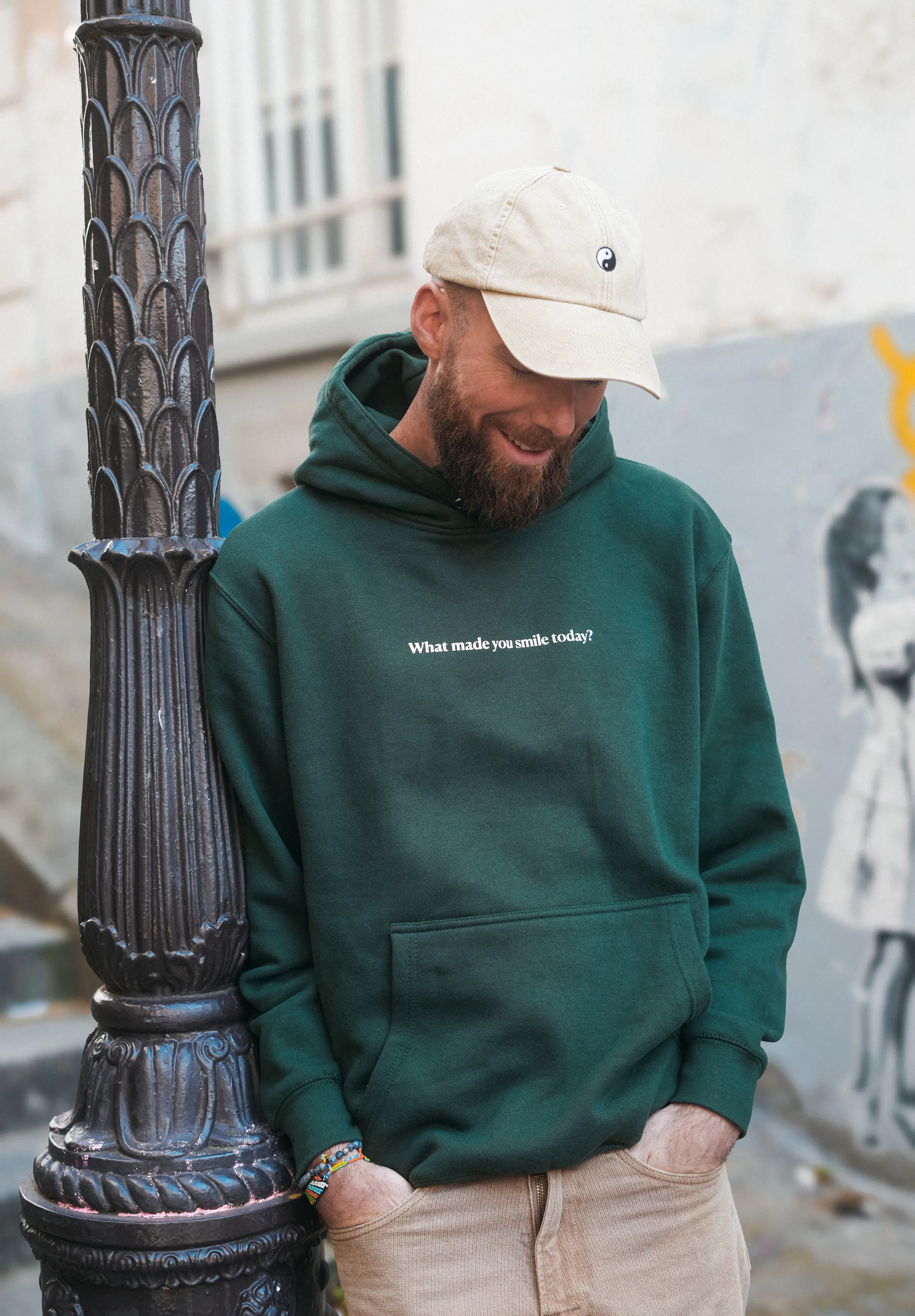 What made you smile today Hoodie sold by Seek Discomfort product image thumbnail 2