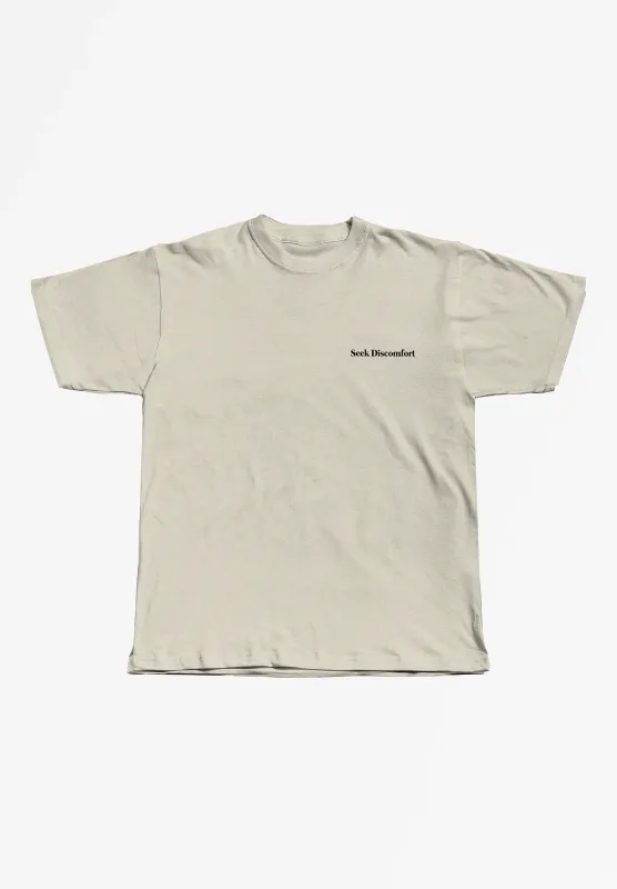 Classic Essential Tee Natural made by Seek Discomfort