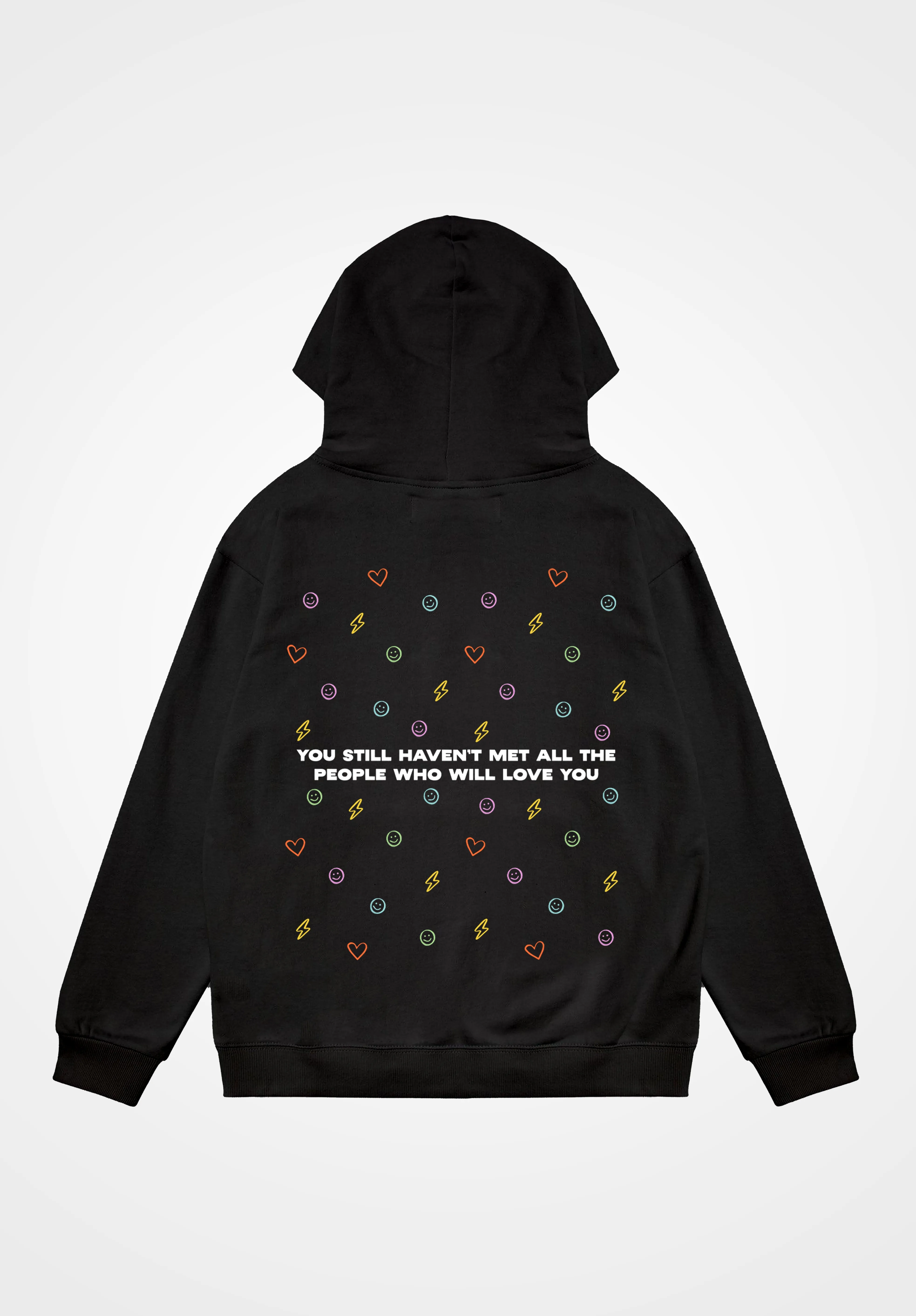 Black All the Love Hoodie sold by Seek Discomfort