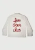White Love Over Fear Jacket - Small sold by Seek Discomfort