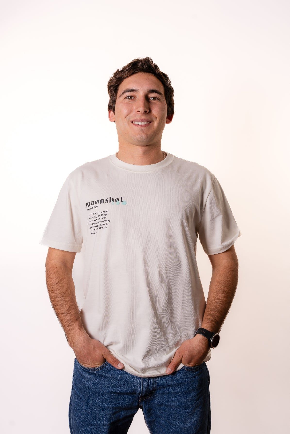 Bone Moonshot Tee sold by Seek Discomfort product image thumbnail 4