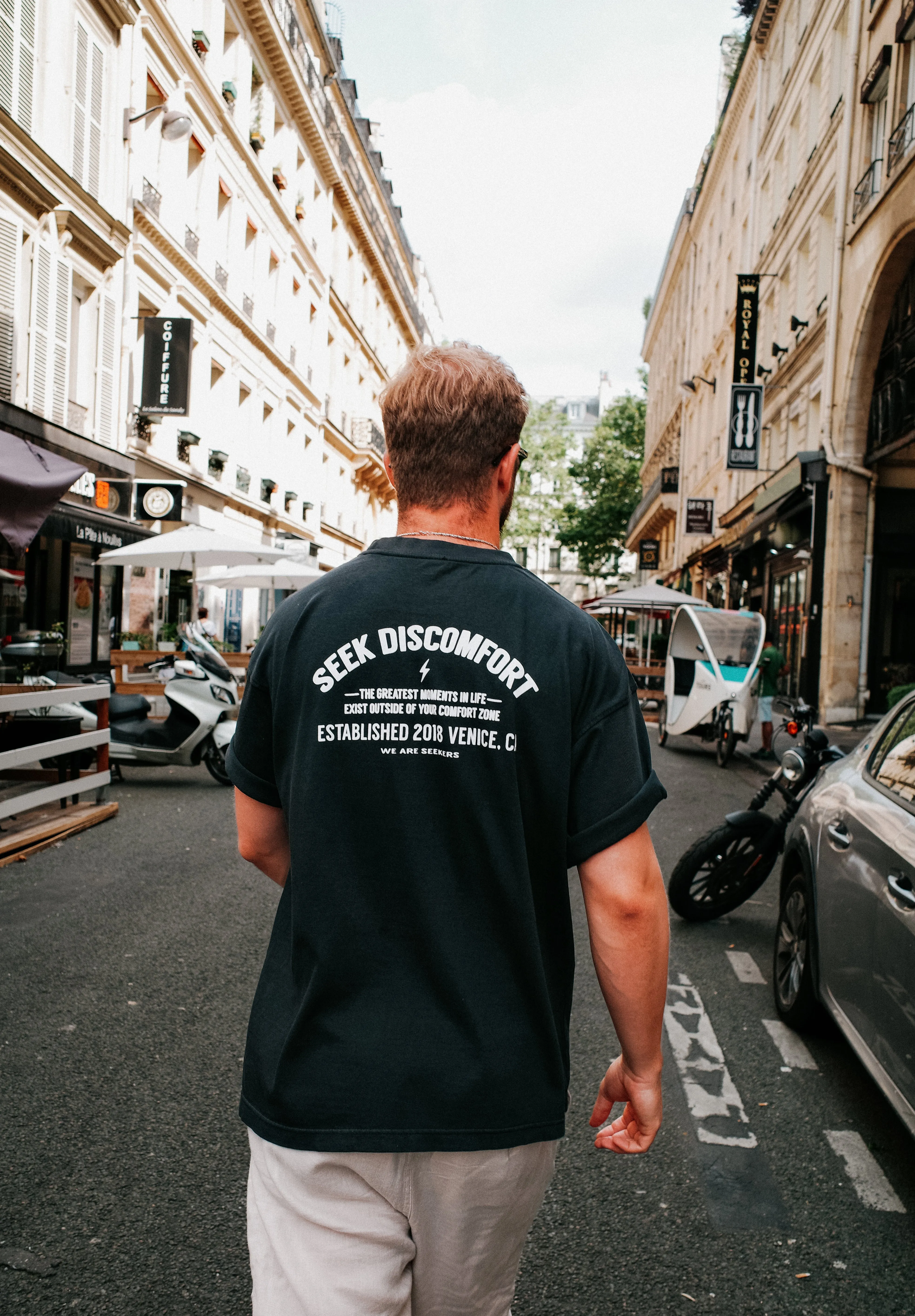 Established Tee sold by Seek Discomfort product image thumbnail 3