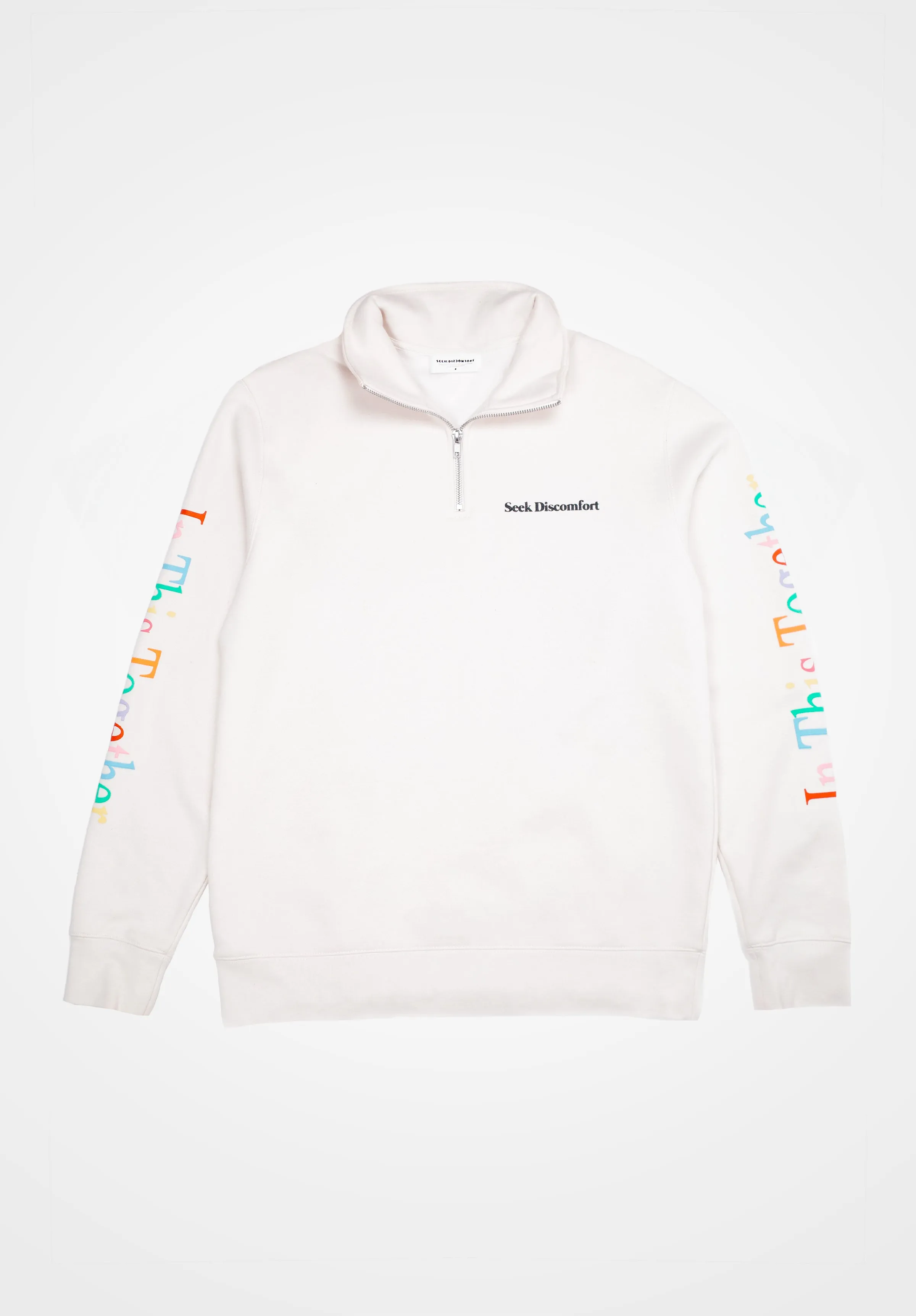 In This Together Half Zip Fleece sold by Seek Discomfort