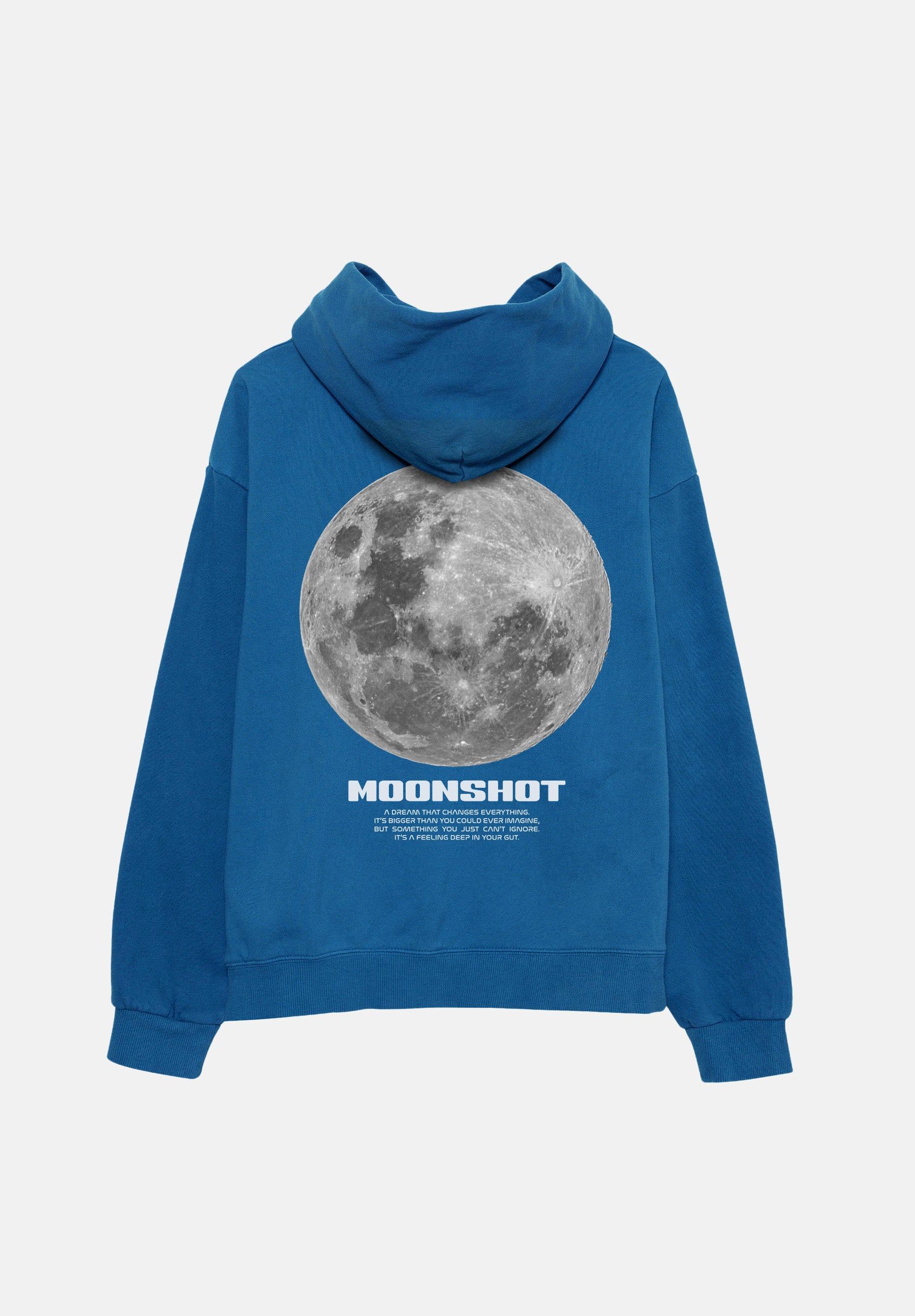 Blue Moonshot Hoodie sold by Seek Discomfort