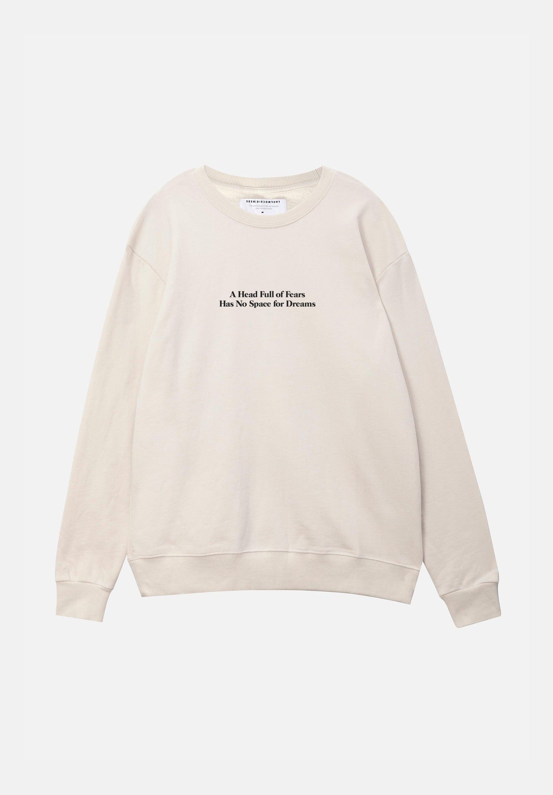 Head Full of Fears Crew sold by Seek Discomfort