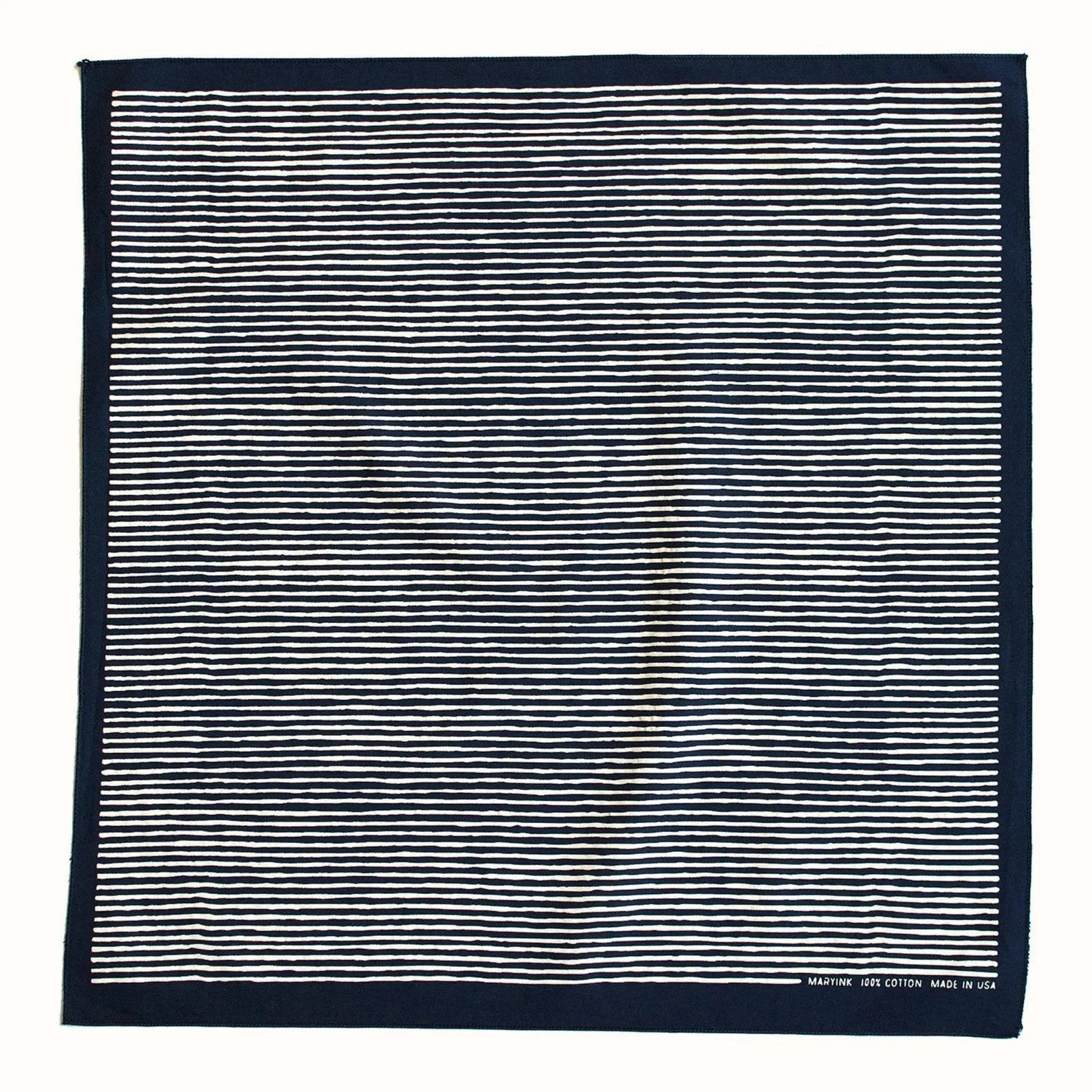 Black Striped Bandana sold by Abracadana product image thumbnail 4