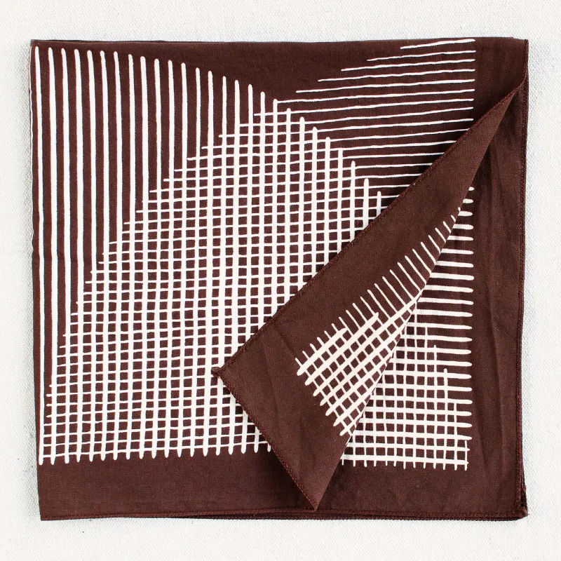 Brown Hills Bandana sold by Abracadana