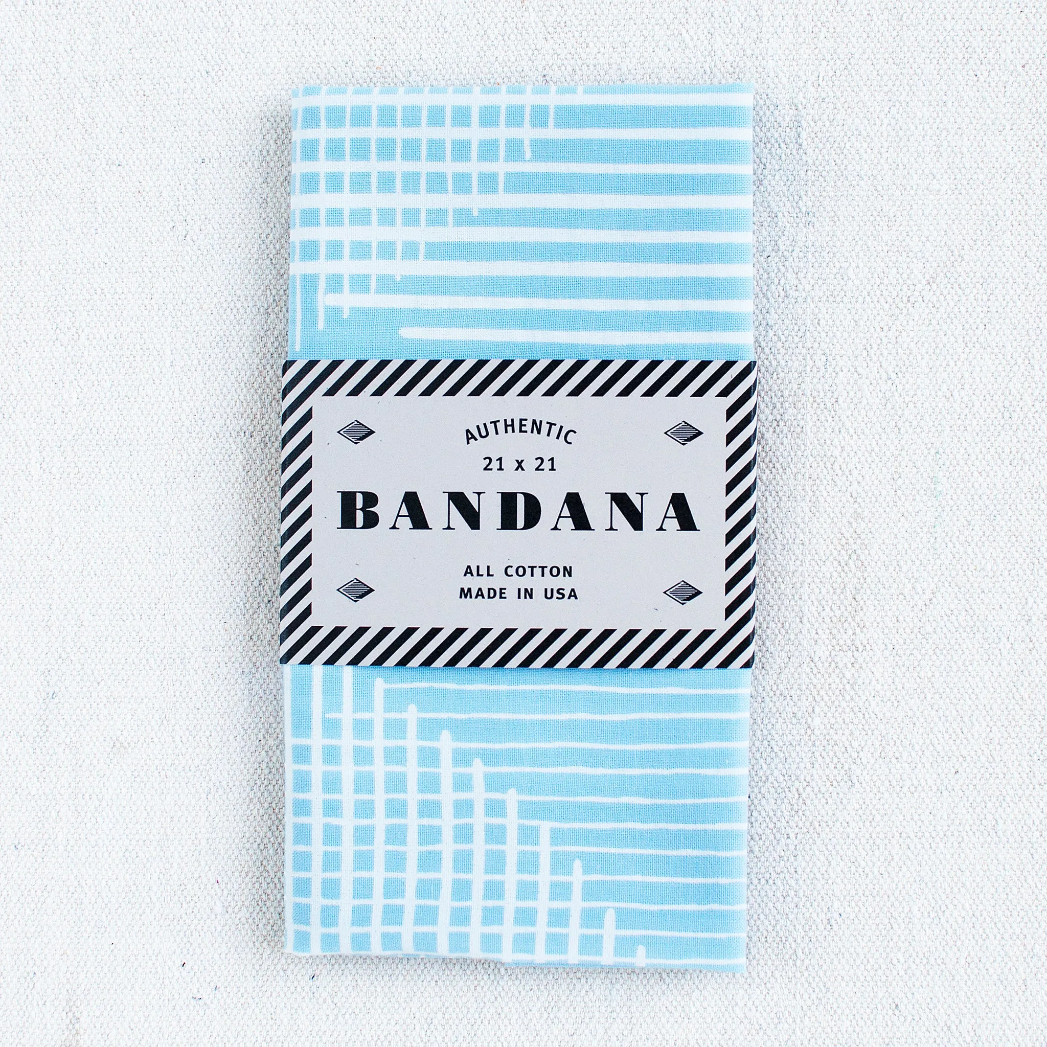 Light Blue Hills Bandana sold by Abracadana product image thumbnail 2