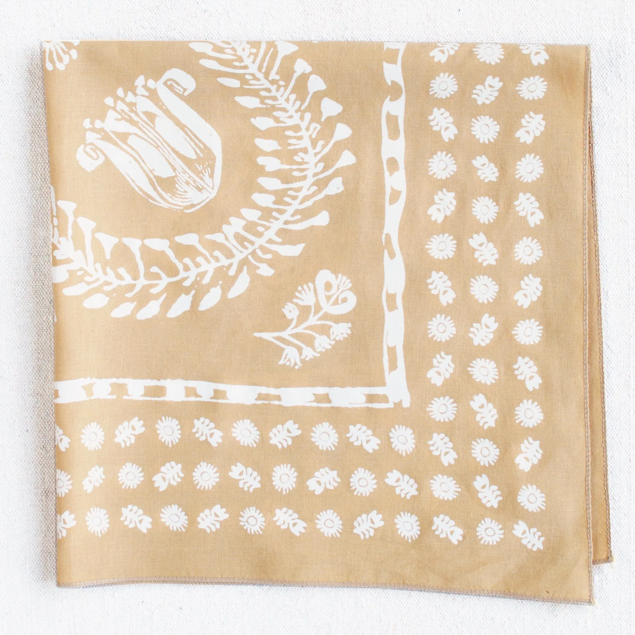 Sand Floral Bandana sold by Abracadana product image thumbnail 2