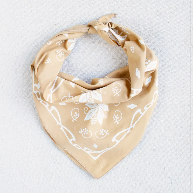 Sand New Leaf Bandana sold by Abracadana