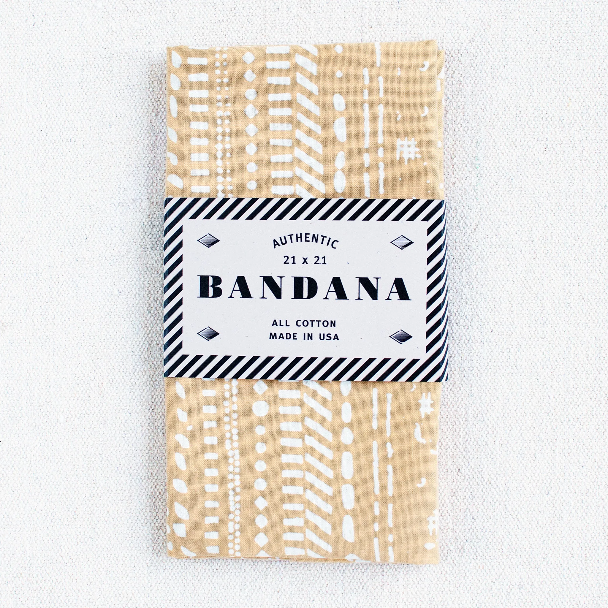 Sand Dot Dash Bandana sold by Abracadana product image thumbnail 3
