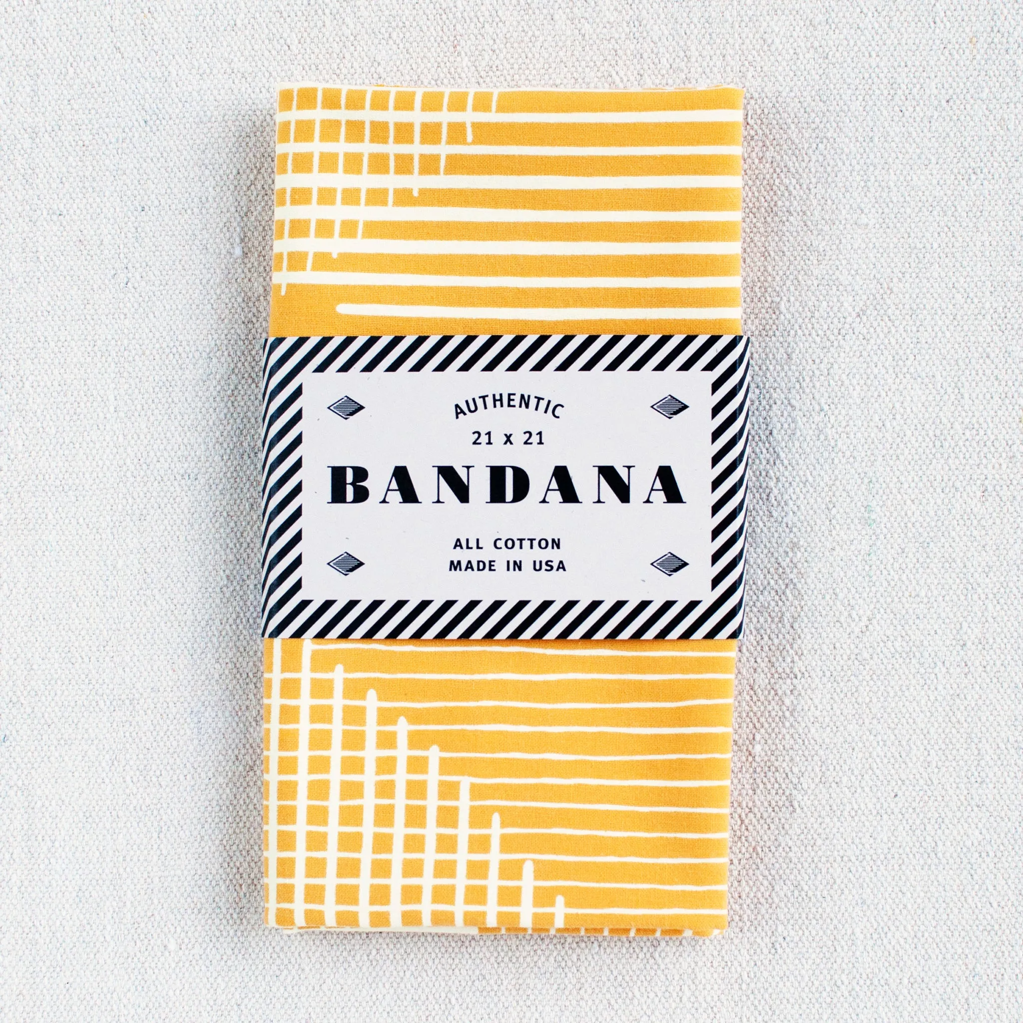 Golden Yellow Hills Bandana sold by Abracadana product image thumbnail 3