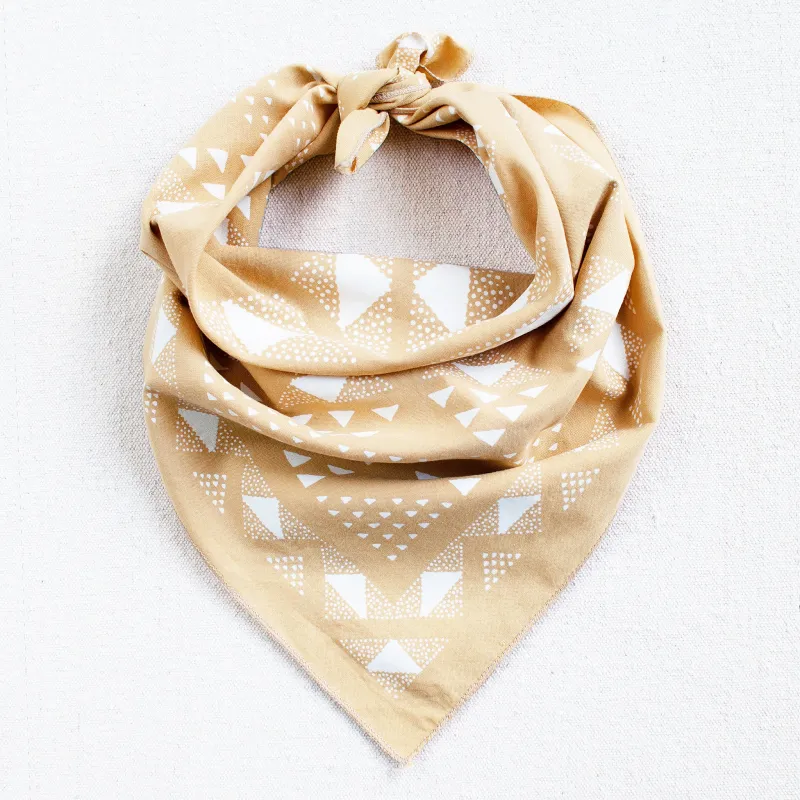 Sand Quilt Bandana sold by Abracadana
