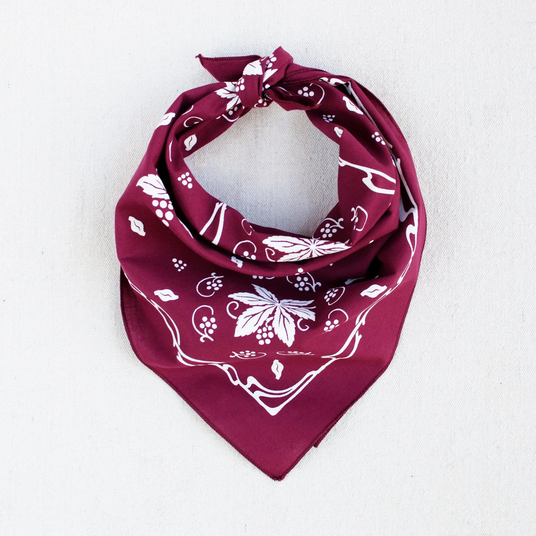 Wine New Leaf Bandana sold by Abracadana
