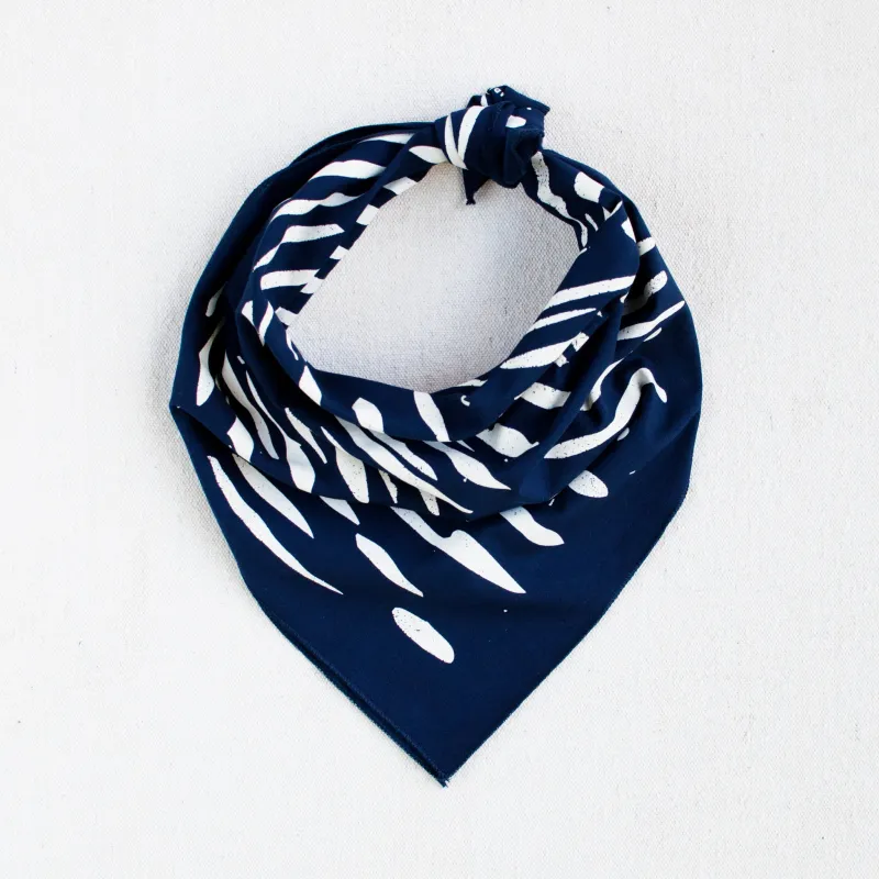 Navy Dabs Bandana sold by Abracadana