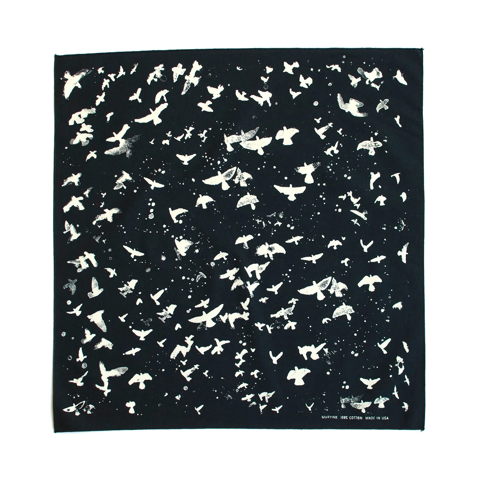 Black Flock Bandana sold by Abracadana product image thumbnail 3