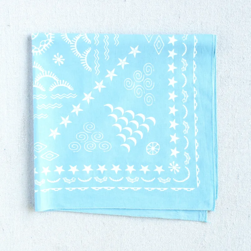 Lt. Blue Elements Bandana sold by Abracadana