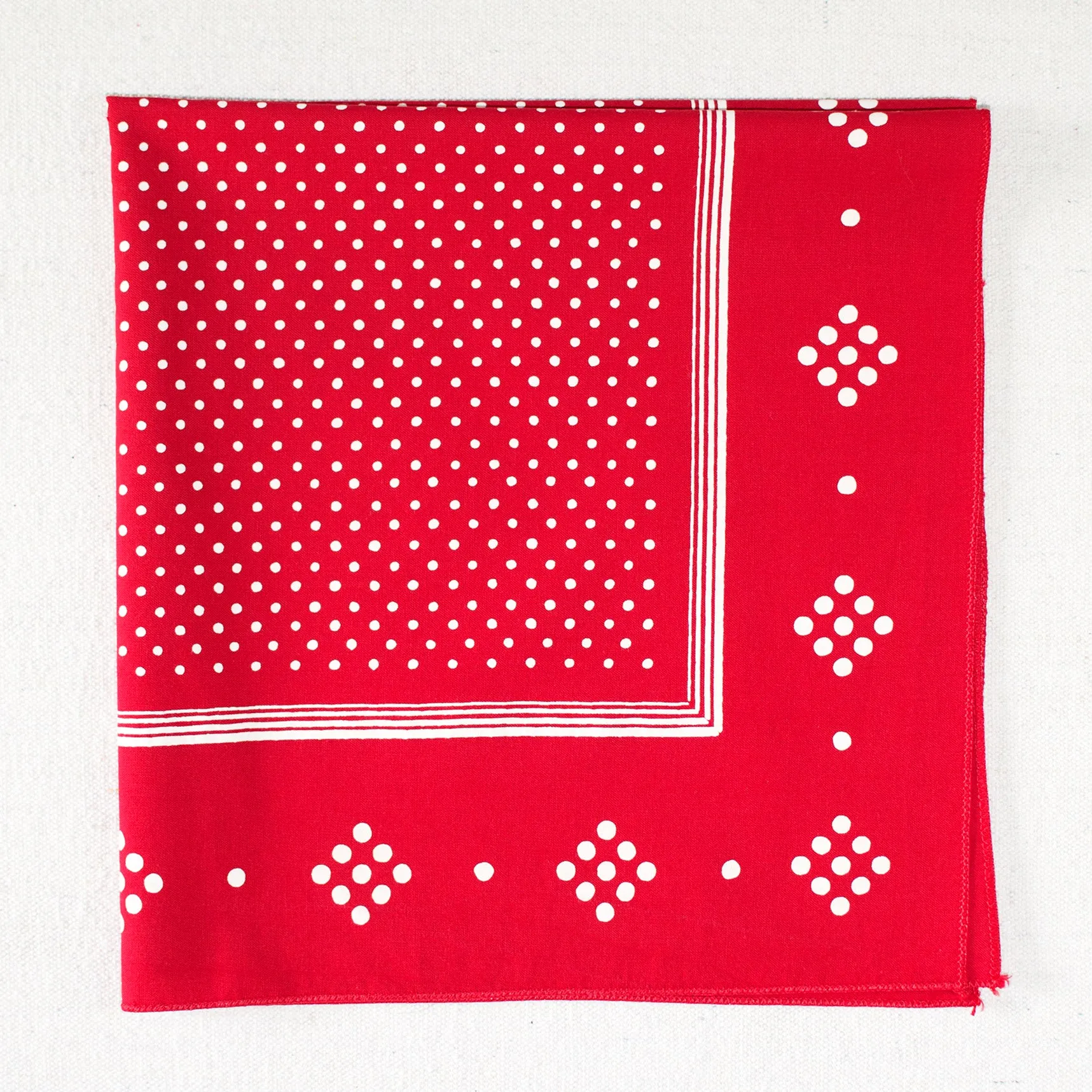 Red Polka Dot Bandana sold by Abracadana product image thumbnail 3