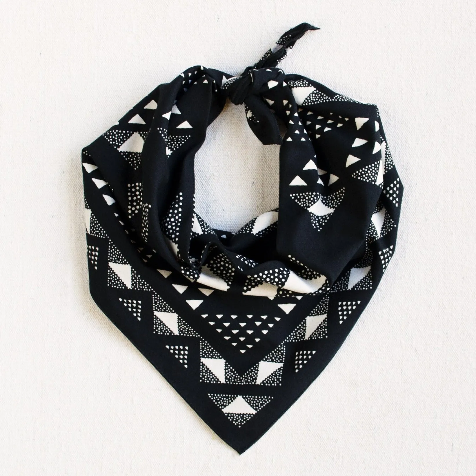Black Quilt Bandana sold by Abracadana