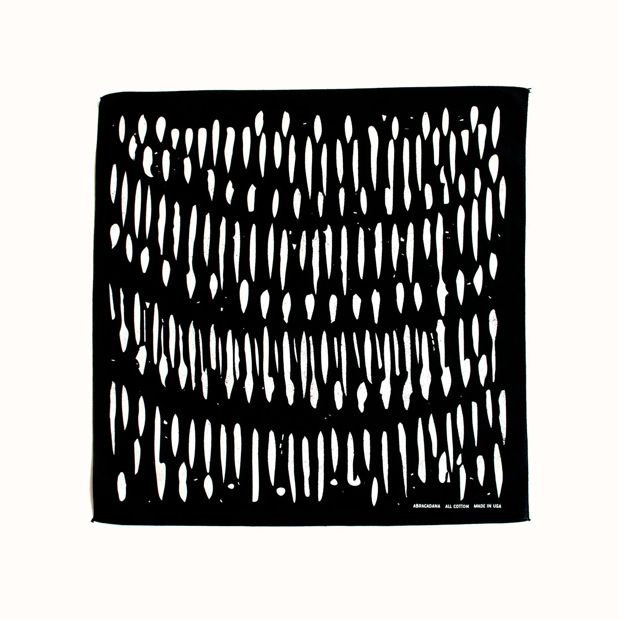 Black Dabs Bandana sold by Abracadana product image thumbnail 4
