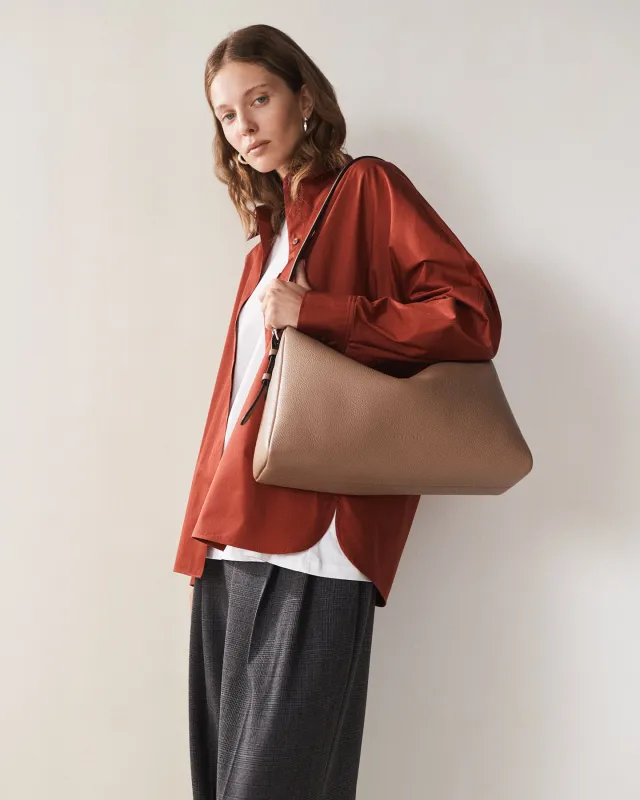 Lottie Handbag: Taupe made by The Horse