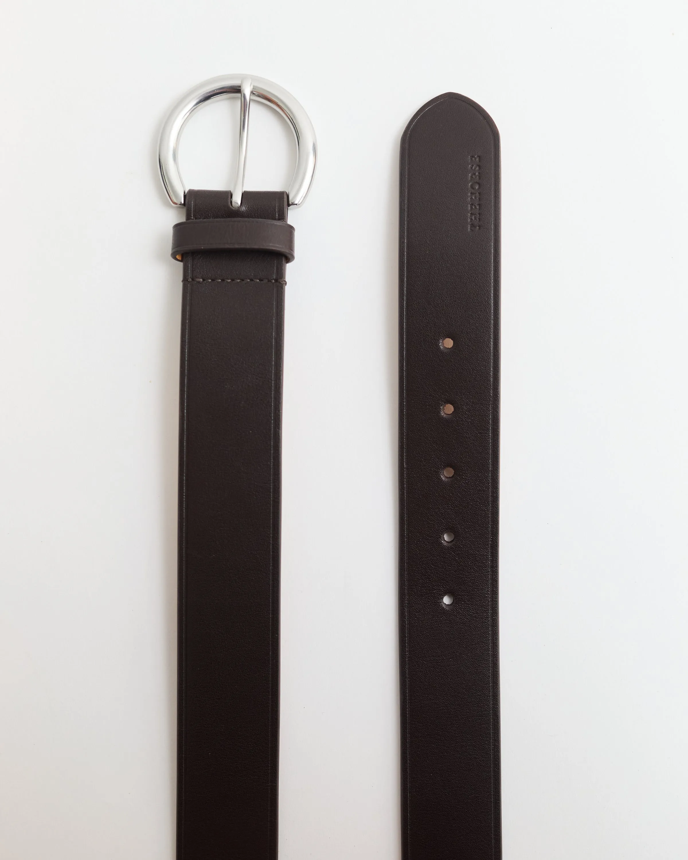 Classic Leather Belt: Coffee sold by The Horse product image thumbnail 2