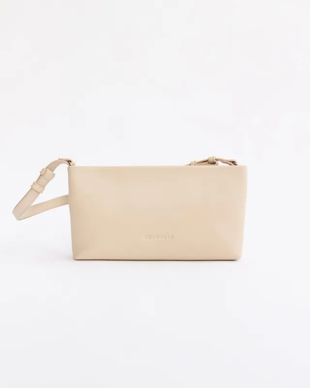 Wes Shoulder Bag: Oat made by The Horse