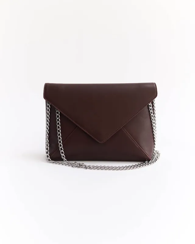 Stella Shoulder Bag: Coffee made by The Horse
