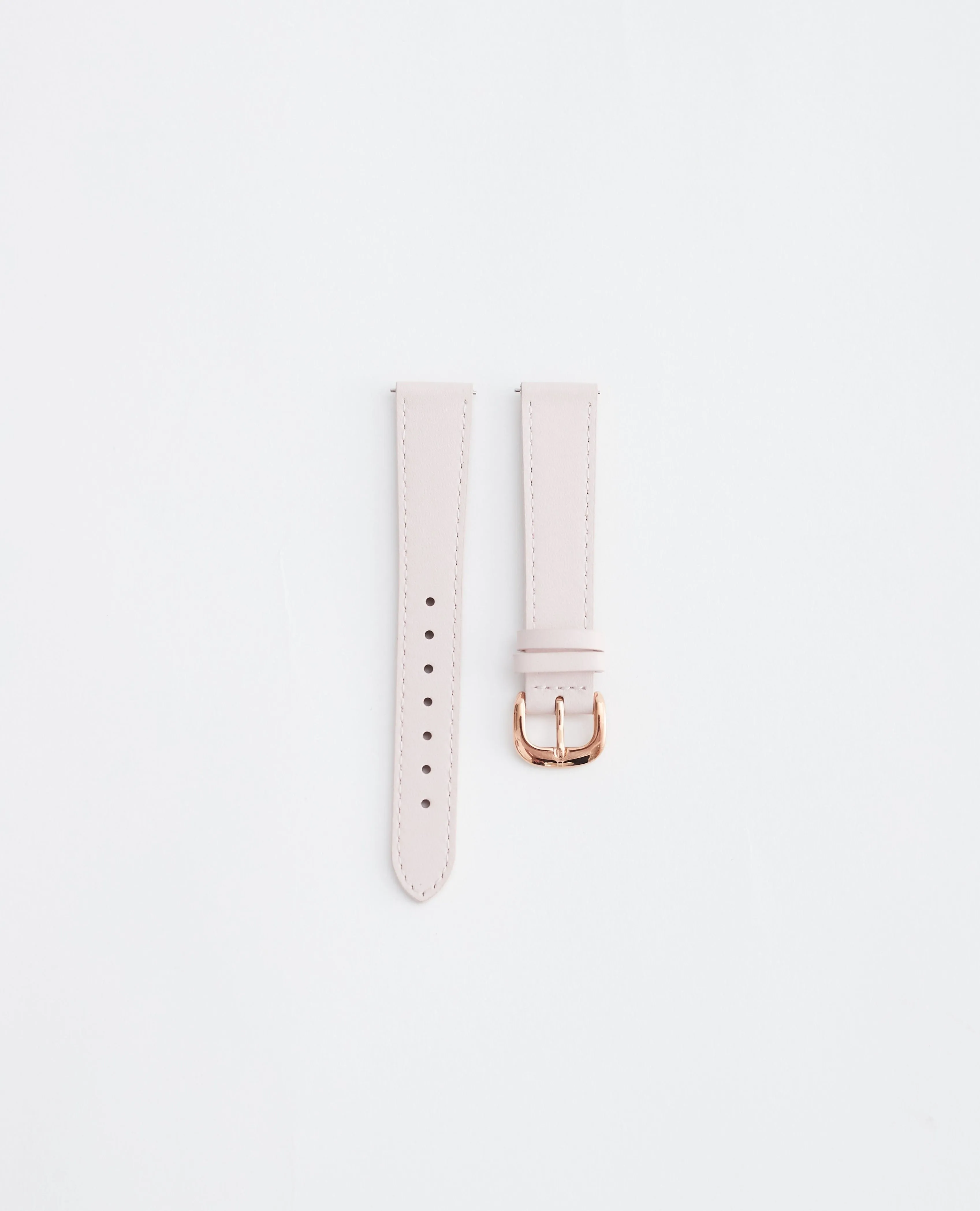 The 16mm Classic Strap: Pink / Rose Gold sold by The Horse