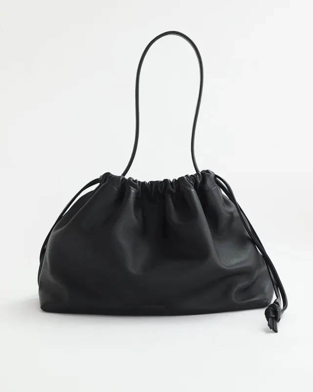 Fin Shoulder Bag: Black made by The Horse