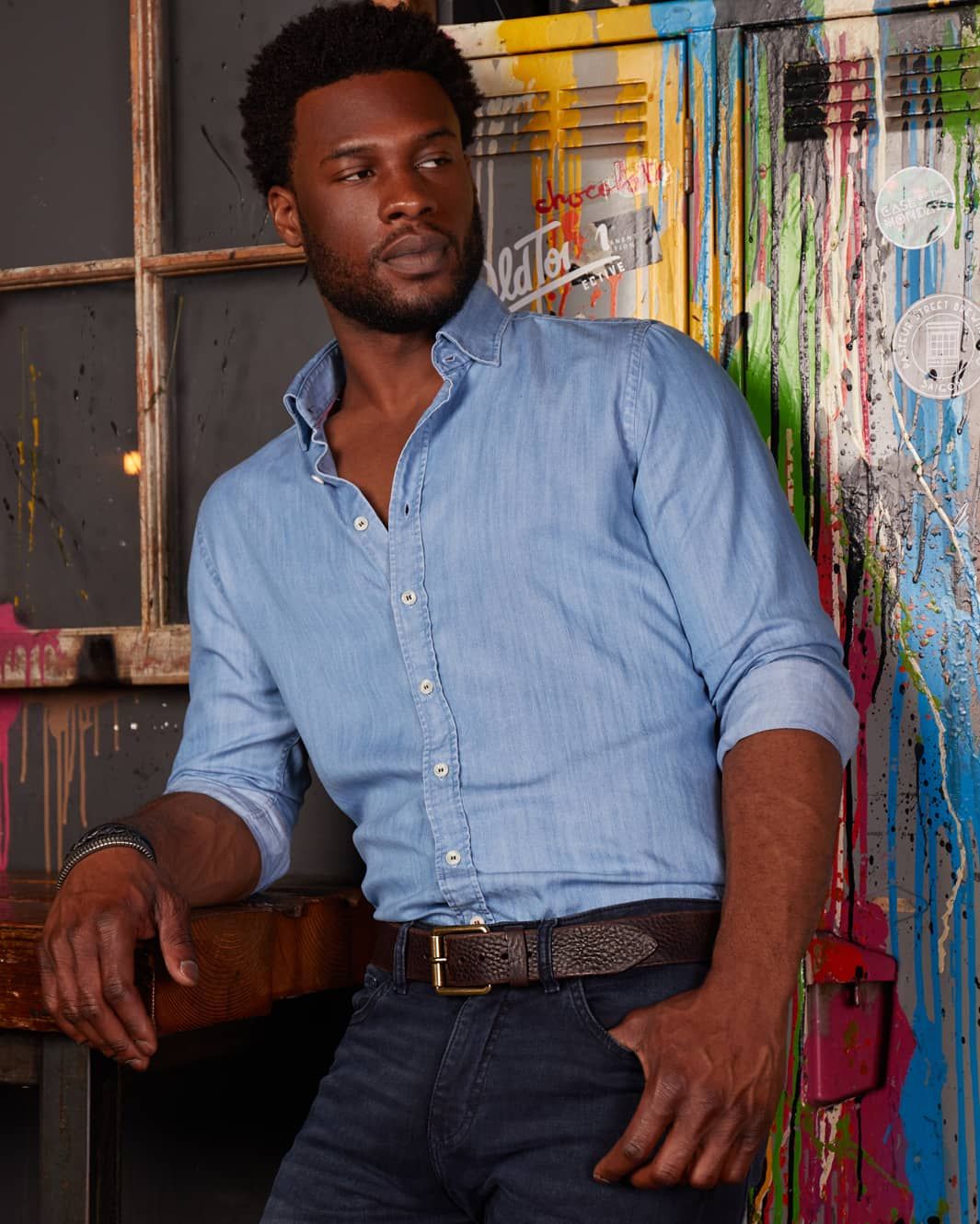 Silke Brown Raw Washed - 32 sold by Brave Leather product image thumbnail 3