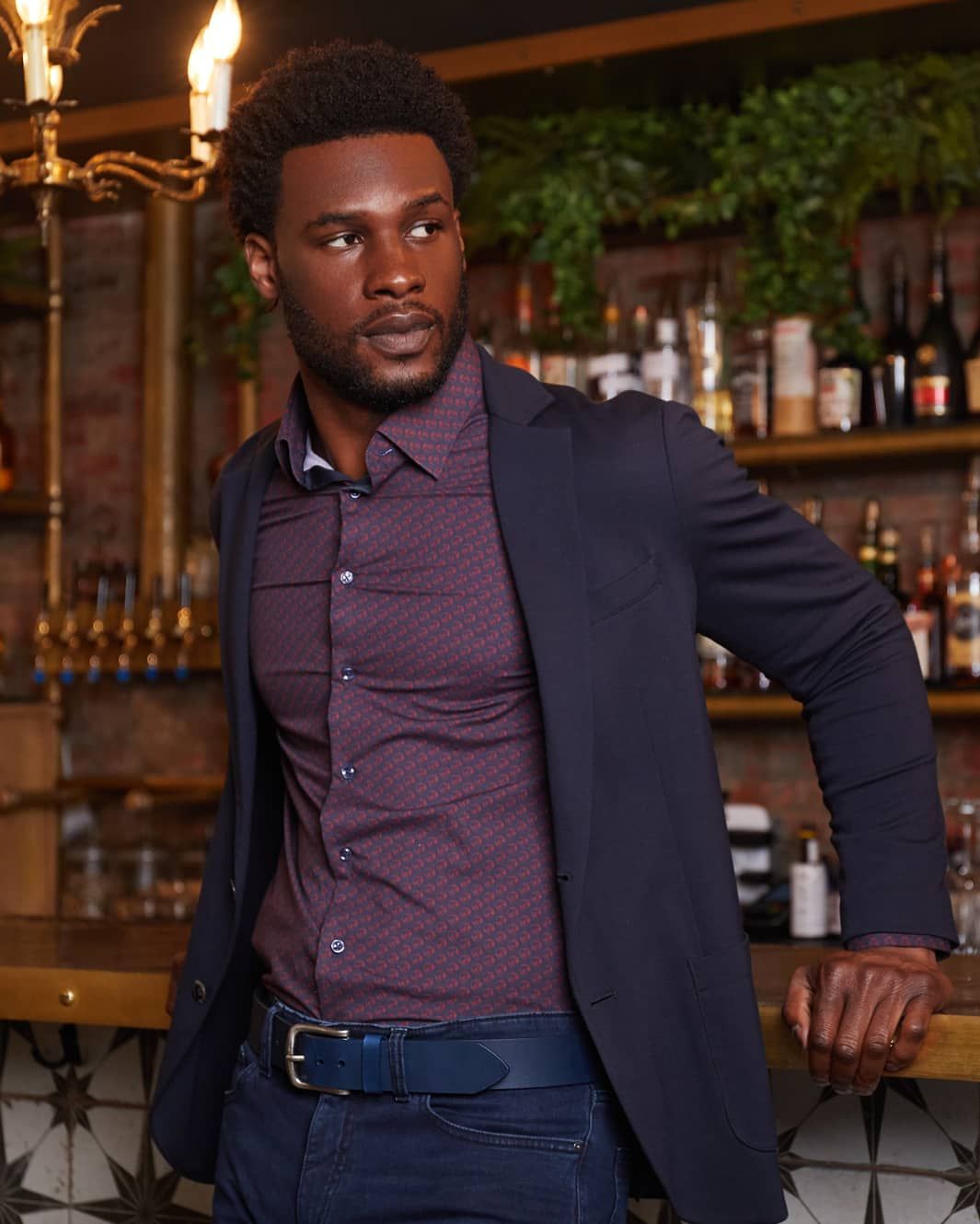 Melle Navy Bridle - 30 sold by Brave Leather product image thumbnail 3