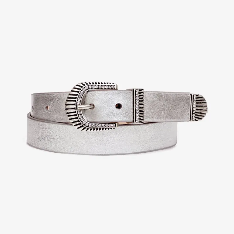 Mylah Crystal Metallic sold by Brave Leather