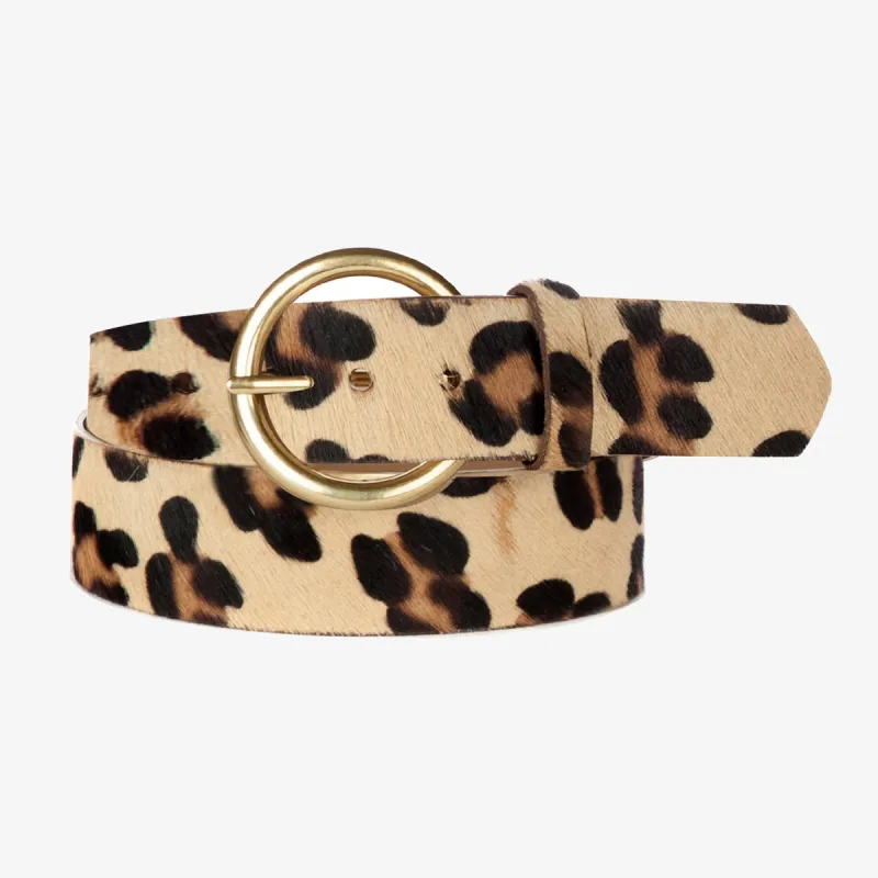 Vika Hair-on Tan Leopard - 30 sold by Brave Leather