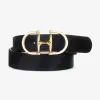 Kasi Black Hair-on/Gold - 30 sold by Brave Leather
