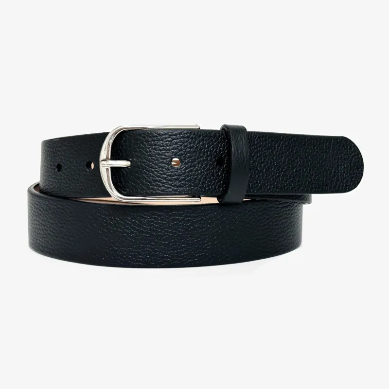 Brayan Pebbled Black/Silver - 36 sold by Brave Leather