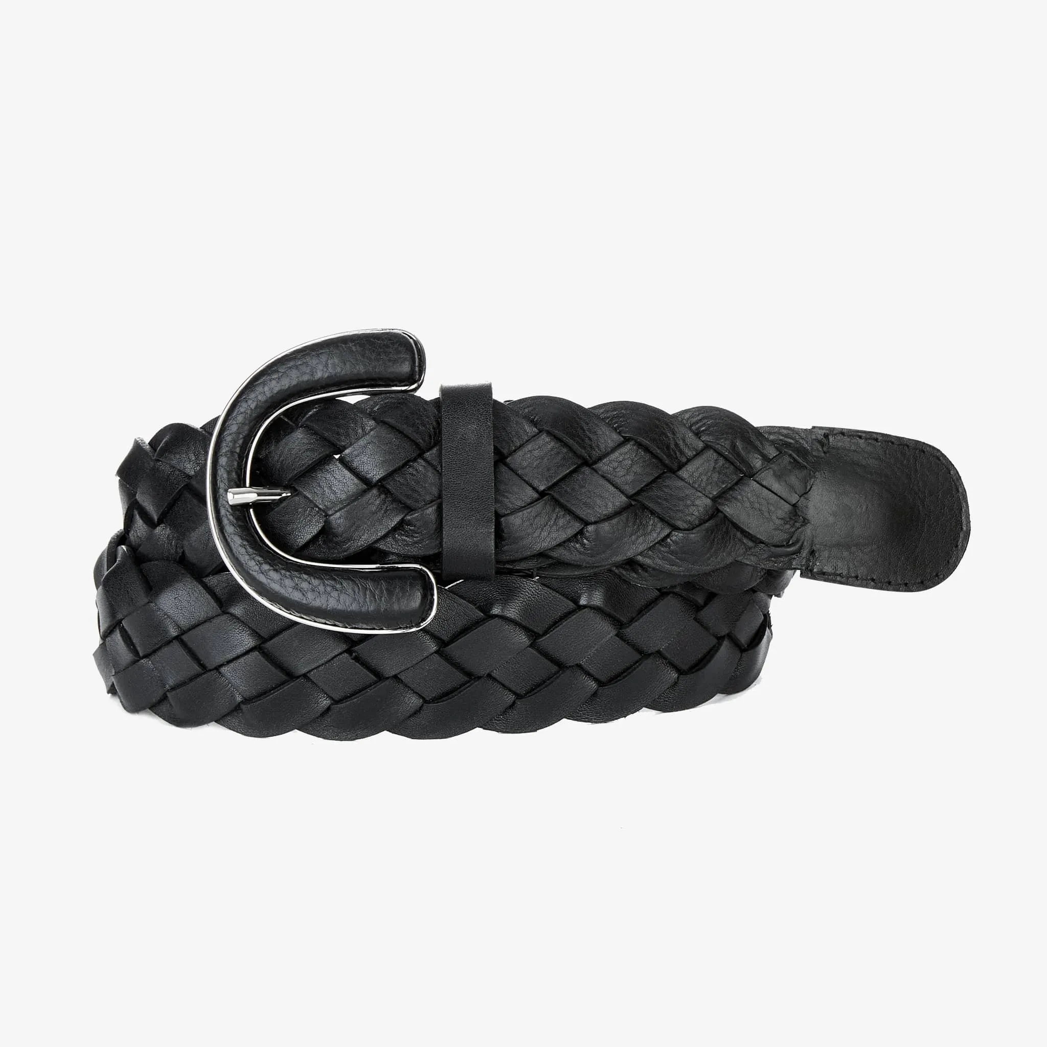 Raashi Vachetta Black/Silver - 32 sold by Brave Leather