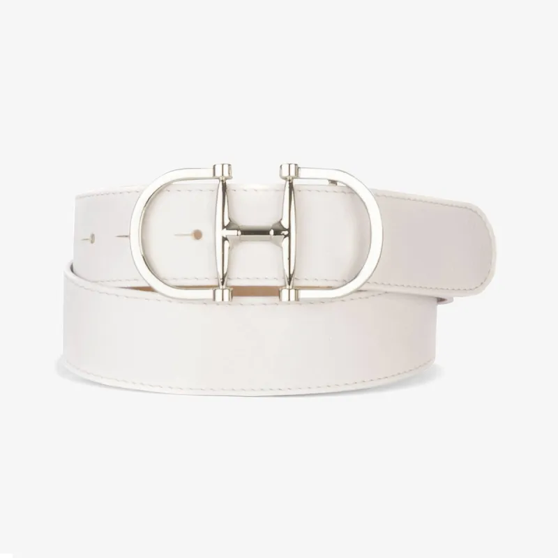 Kasi White/Silver Pebbled - 34 sold by Brave Leather