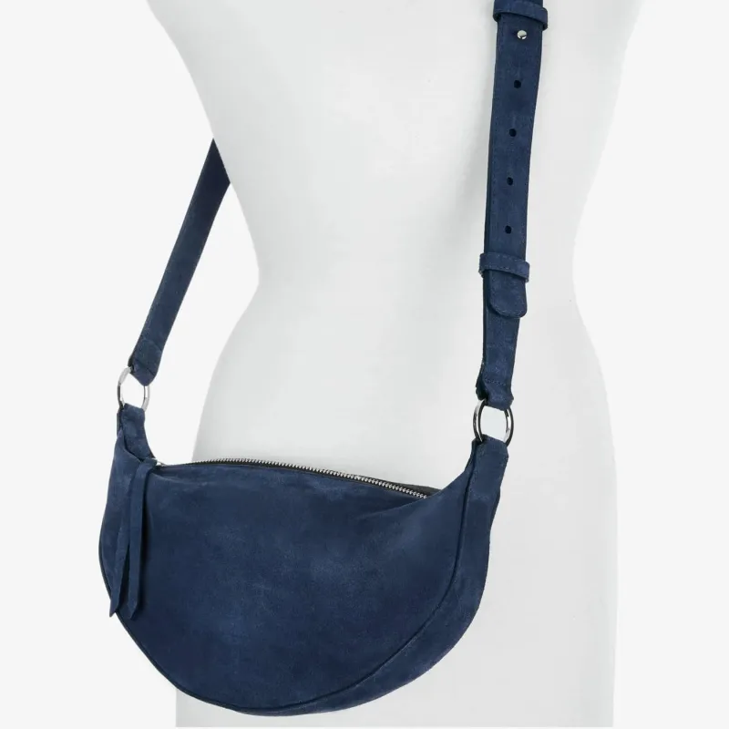 Melany Blue Baltico Suede sold by Brave Leather