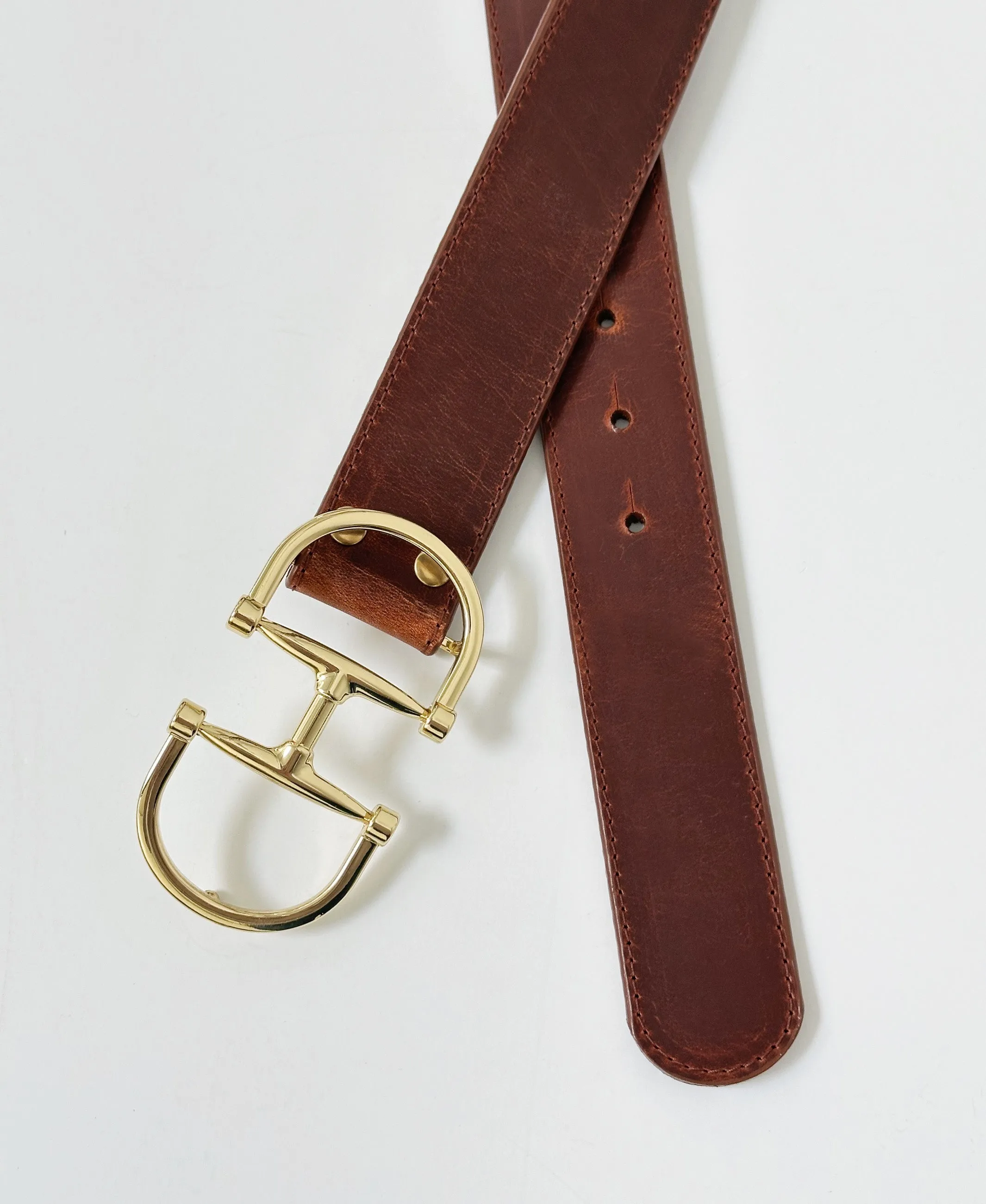 Kasi Brandy/Gold Bridle - 32 sold by Brave Leather product image thumbnail 2