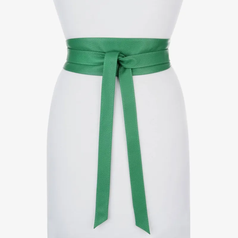 Mananas Emerald Green Pebbled - One Size made by Brave Leather