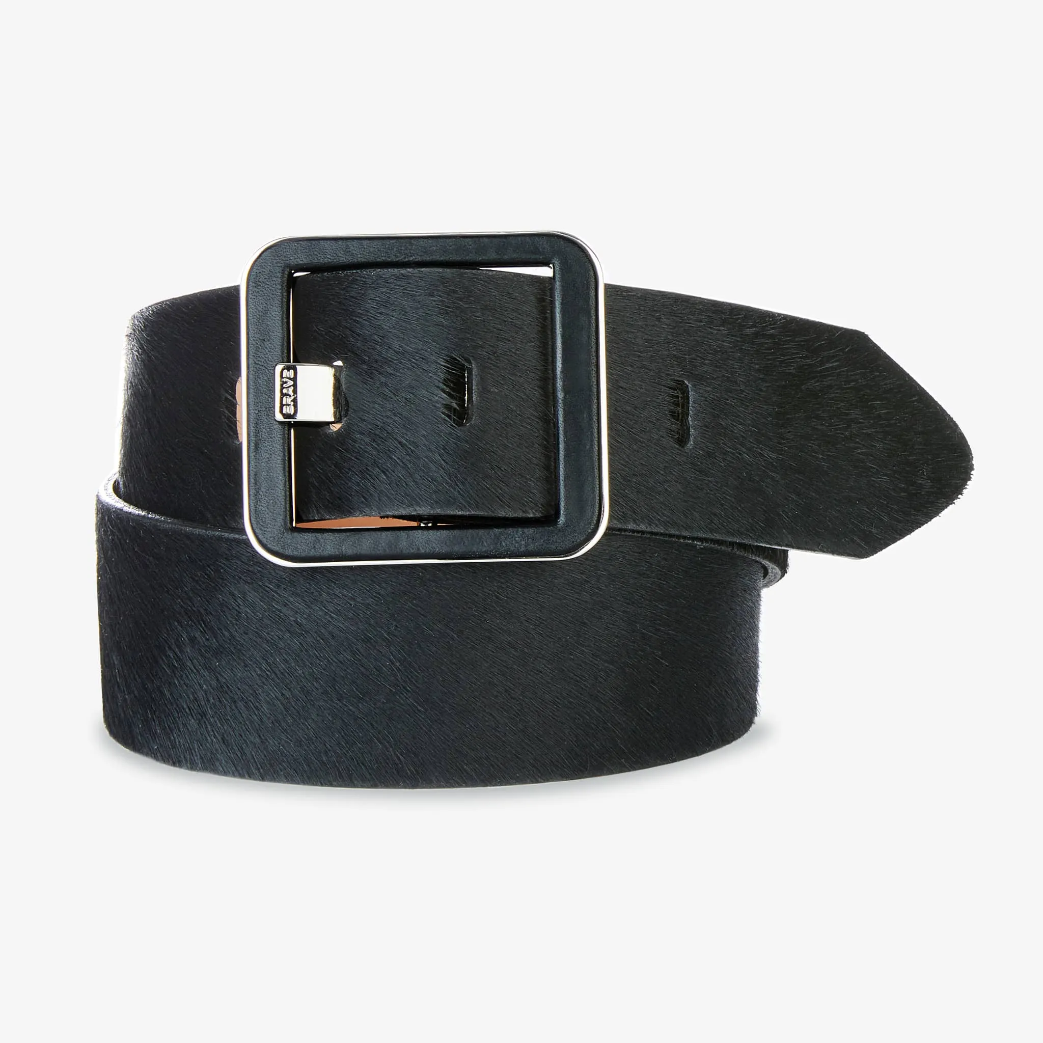 Makani Hair-On Black/Silver - 36 sold by Brave Leather