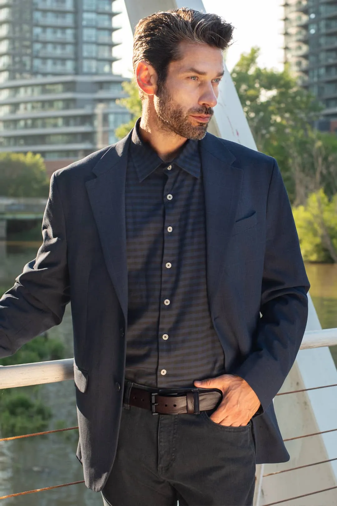 Cava Skrunchy (Black Buckle) sold by Brave Leather product image thumbnail 3