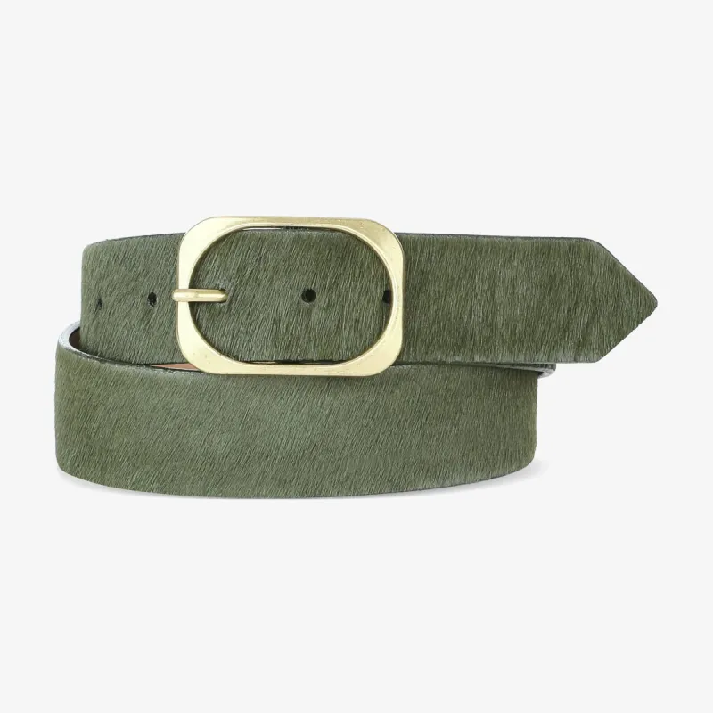 Oona Emerald Hair-on - 28 sold by Brave Leather