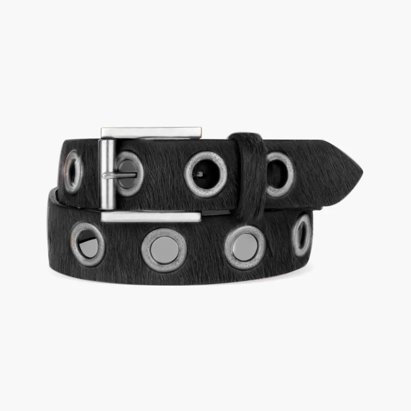 Leysa Black Hair-On - 32 sold by Brave Leather