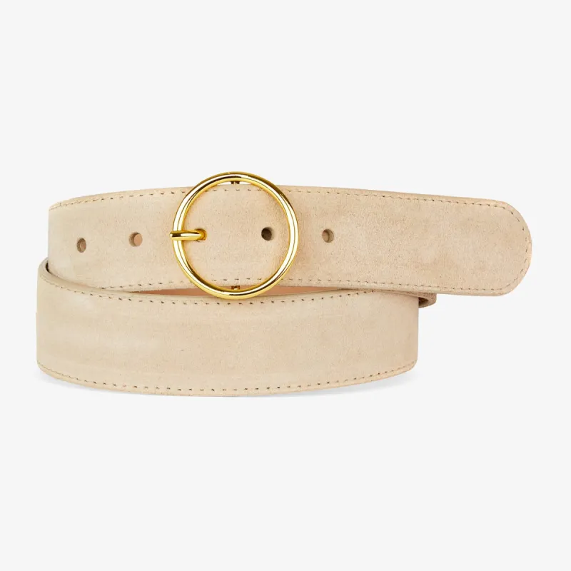 Aviva Beige Suede - 32 sold by Brave Leather